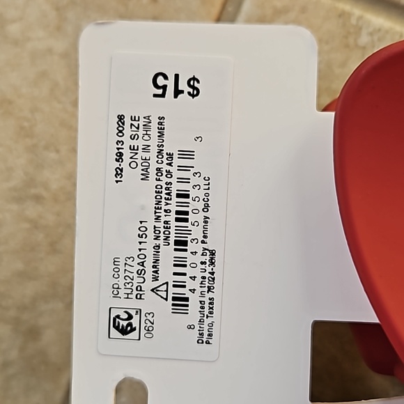 1/$5 or 3/$10 NWT a.n.a Black & Burgundy\ Red Claw 2-pc. Large Hair Clip - Picture 5 of 8